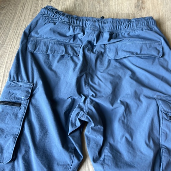 Skinny Fit Nylon Cargo Joggers - Picture 5 of 6